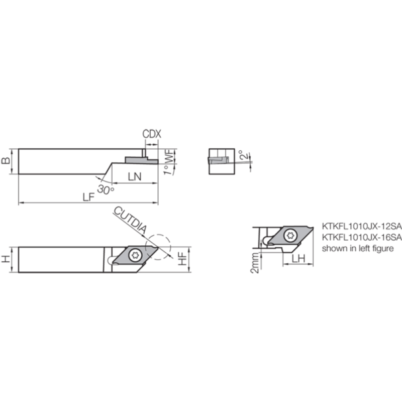 Turning Toolholder THP06779
