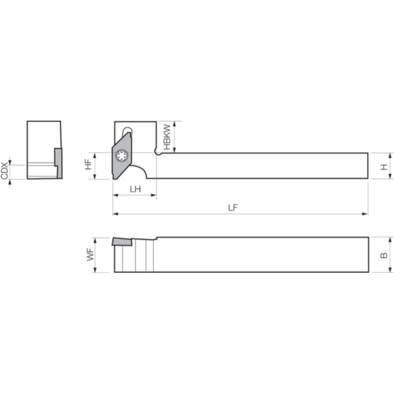 Turning Toolholder THP06793