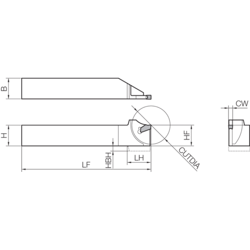 Turning Toolholder THP06065