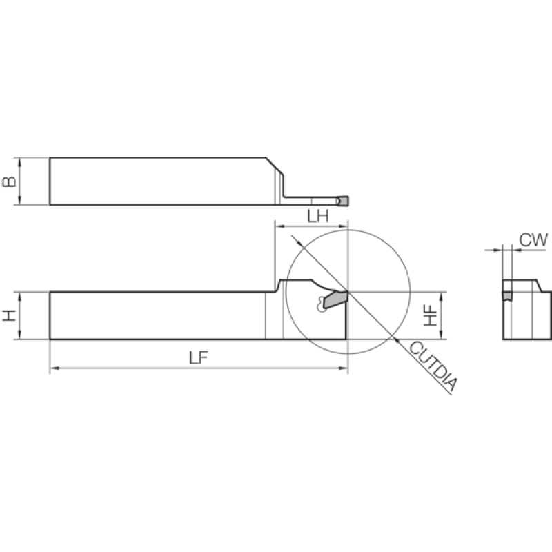 Turning Toolholder THP06225