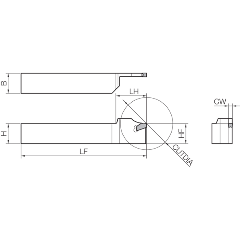Turning Toolholder THP06210