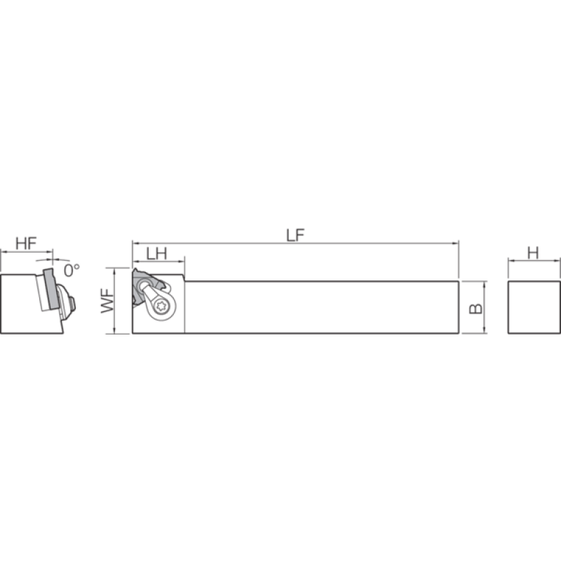 Turning Toolholder THC03976