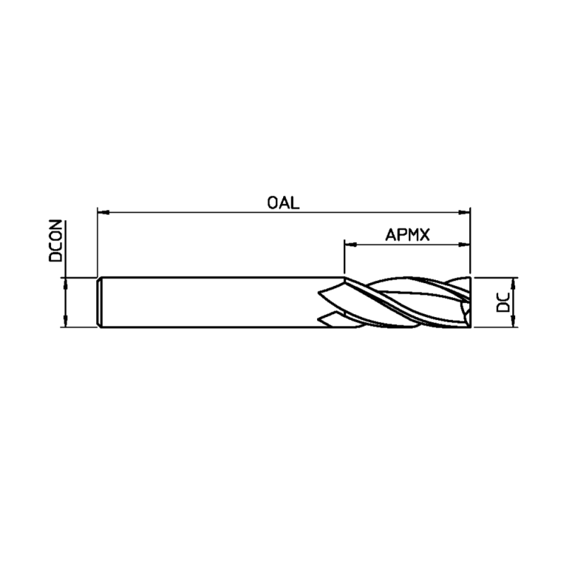 Кінцева фреза SC