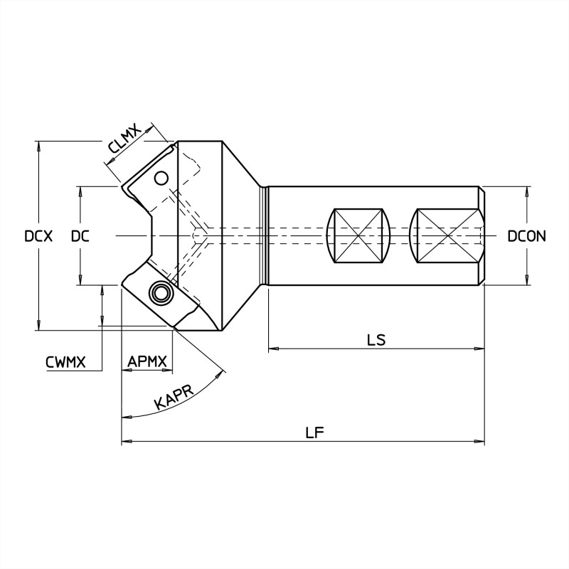 Фрезерная оправка TX782734