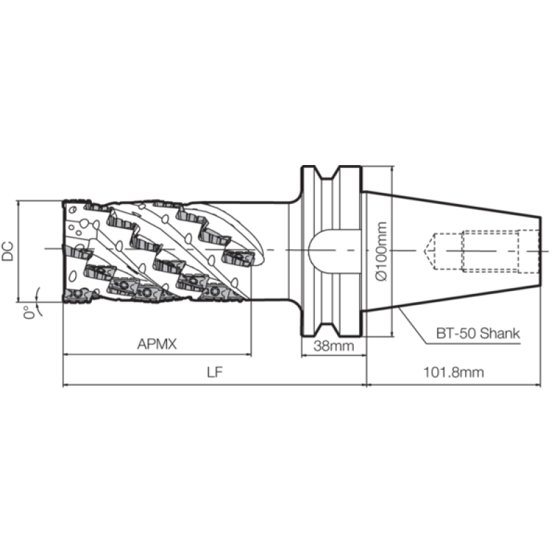 Milling Toolholder THN03973
