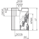 Milling Toolholder THN03956