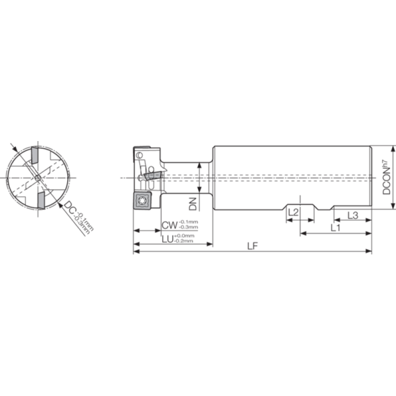 Тримач фрезерного інструменту THN02374