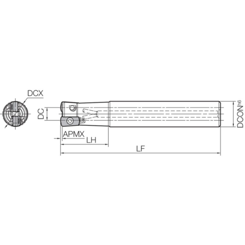 Milling Toolholder THN07597