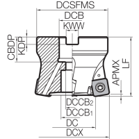 Milling Toolholder THN07702