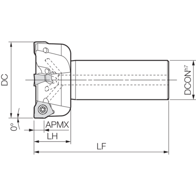 Milling Toolholder THN04651