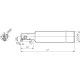 Milling Toolholder THN00850
