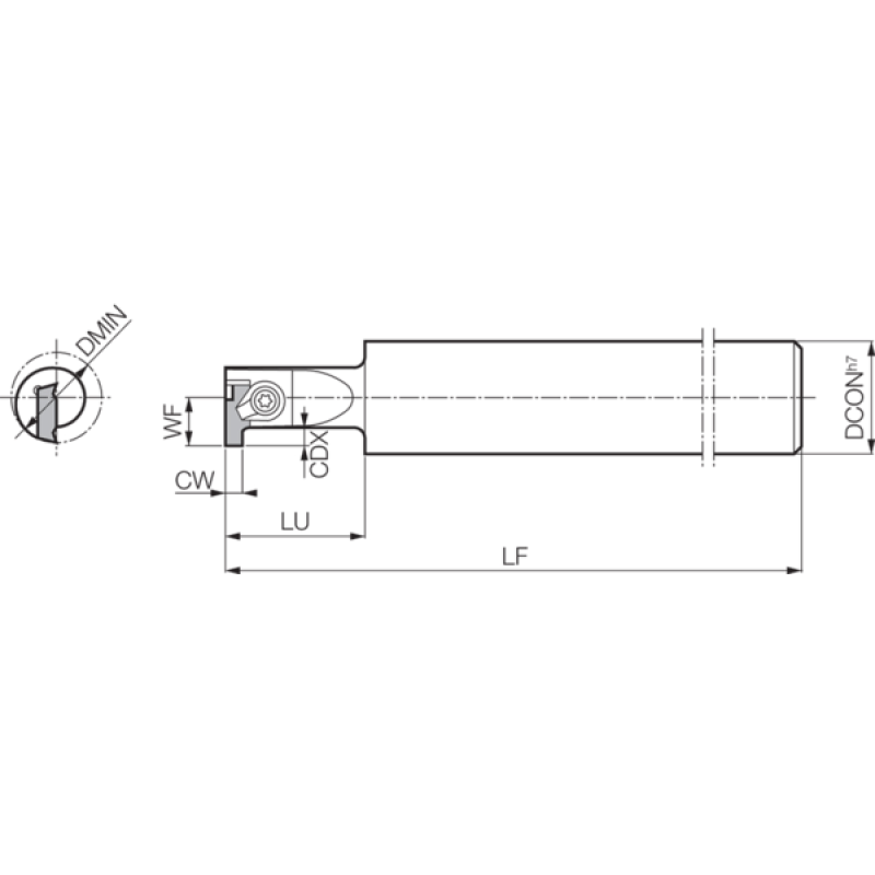 Тримач фрезерного інструменту THN00890