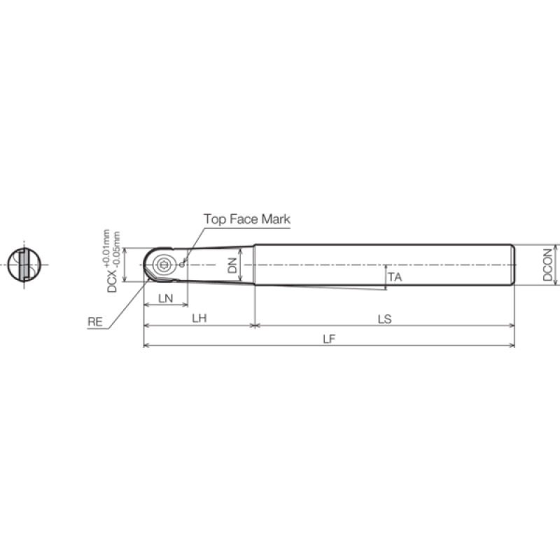 Milling Toolholder THN01600