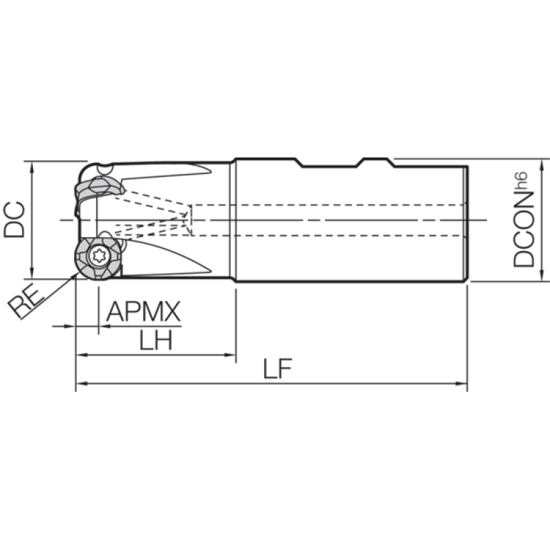 Milling Toolholder THN06022