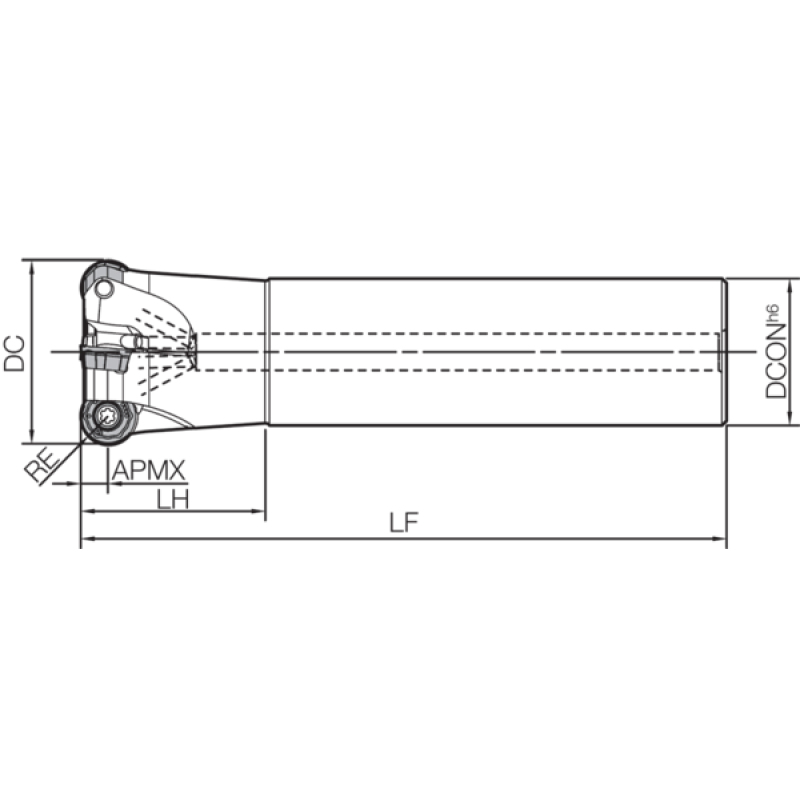 Milling Toolholder THN07112