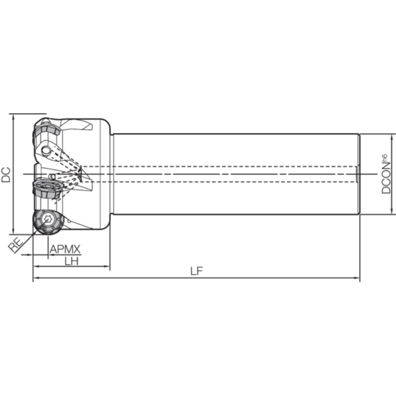 Milling Toolholder THN07137