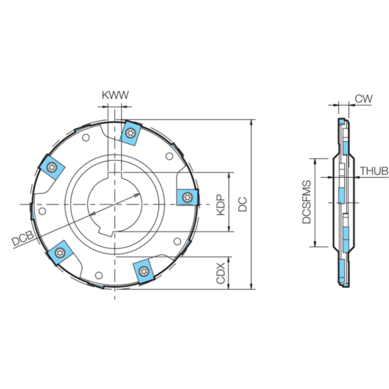 Milling Toolholder THC10811
