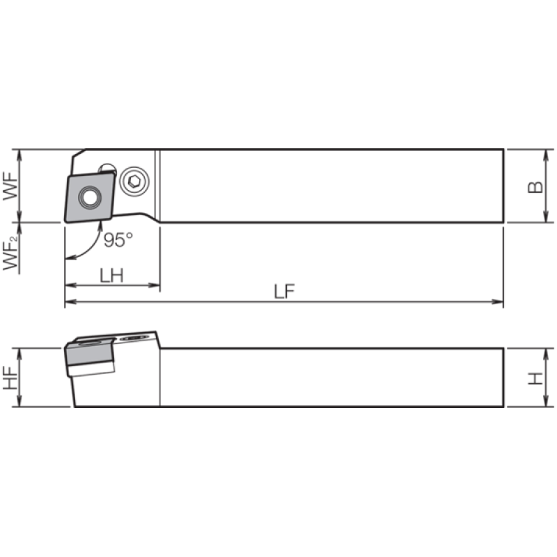 Turning Toolholder THC09359