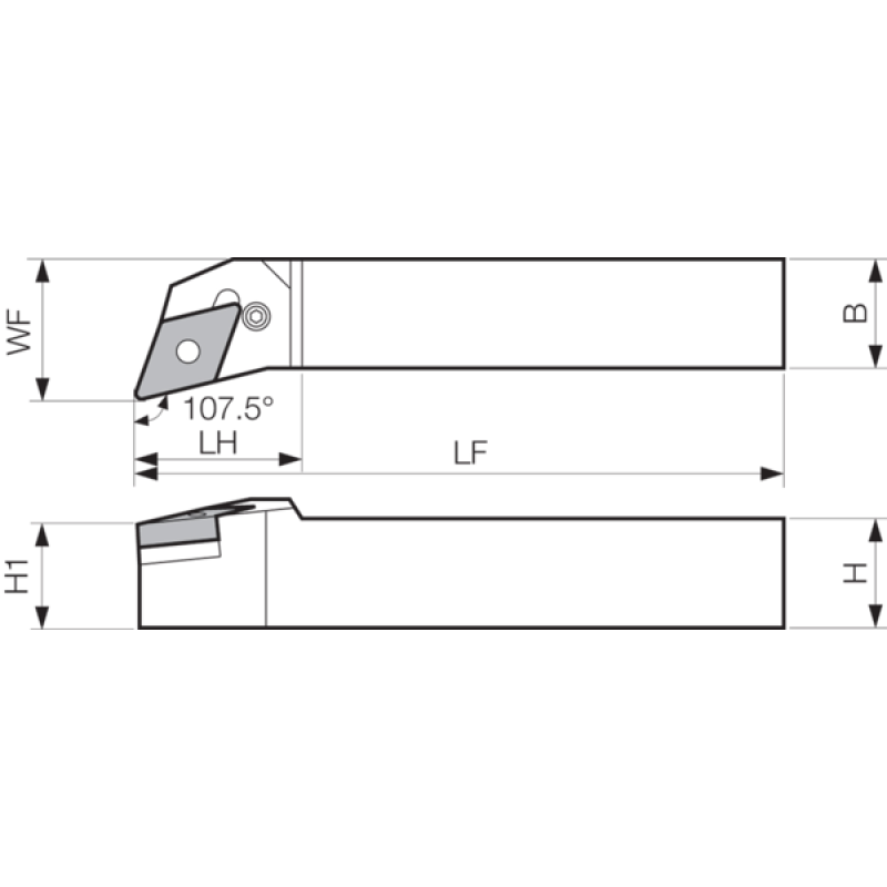 Turning Toolholder THC00850