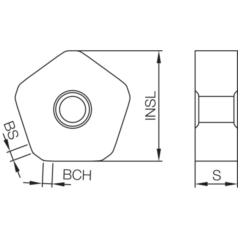 Керамічна фрезерна вставка