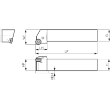 Токарний різцетримач