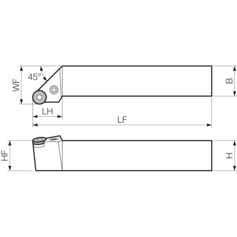 Turning Toolholder THC00890