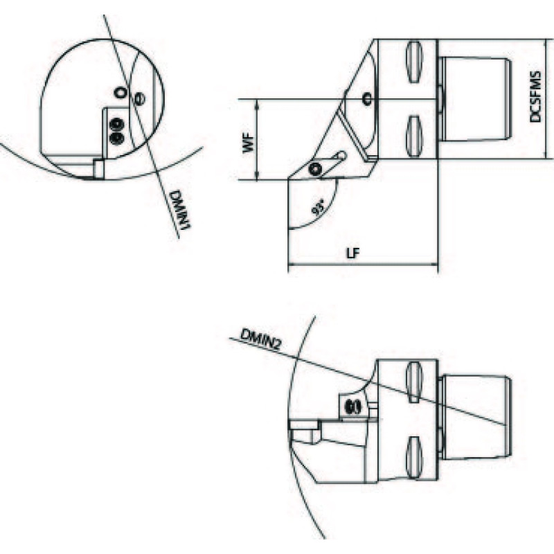 Turning Toolholder TQN00048