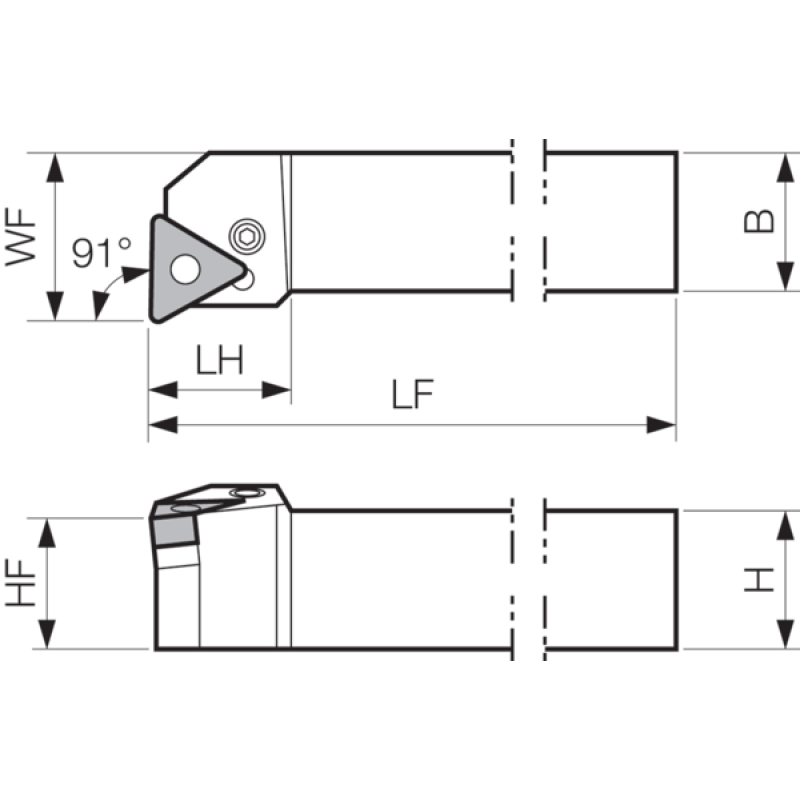 Turning Toolholder THC00500