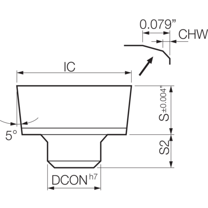 Керамічна токарна вставка