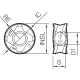 Пластина фрезерна твердосплавна TLS00119
