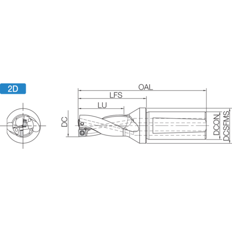 Drilling Toolholder THD11557