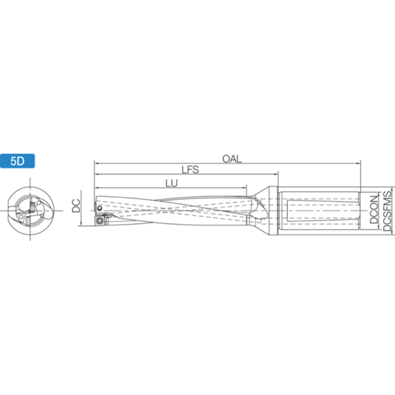 Drilling Toolholder THD11801