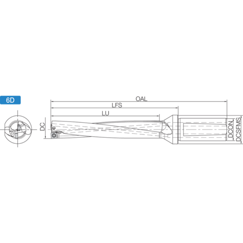 Drilling Toolholder THD11705