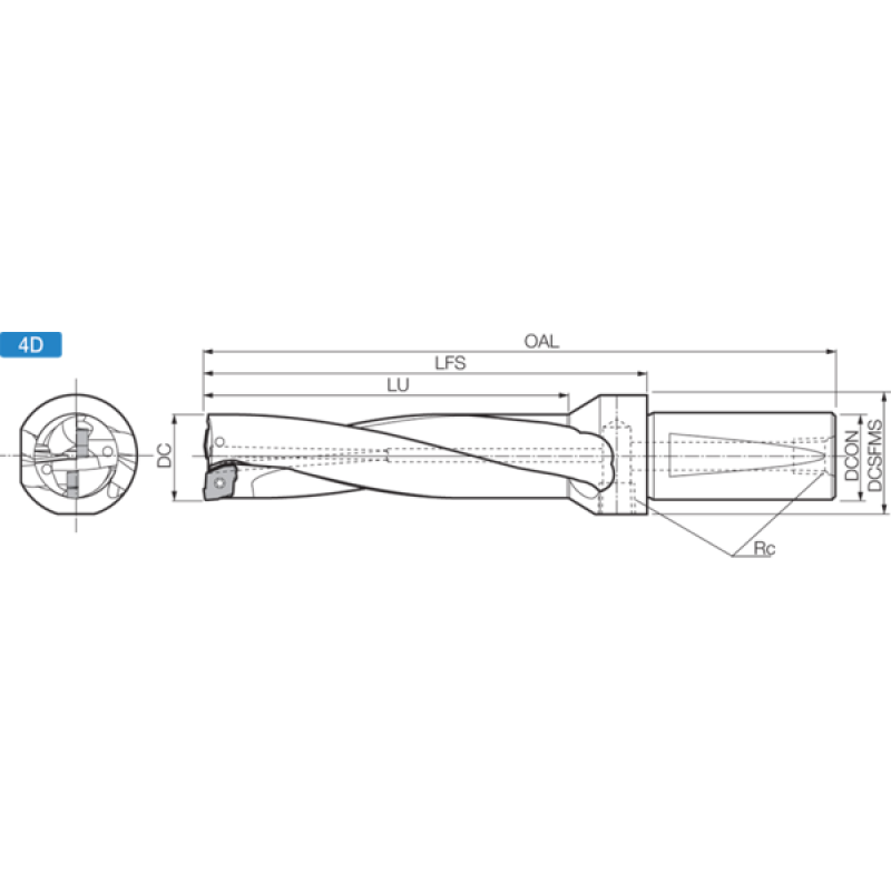 Drilling Toolholder THD01060