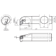 Turning Toolholder THC08077