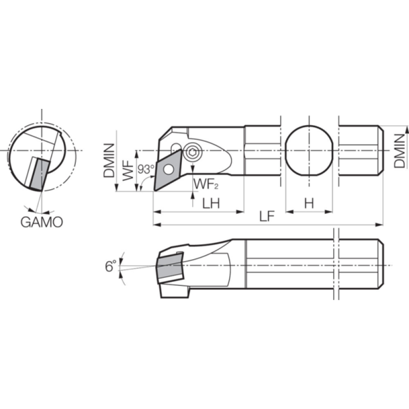 Turning Toolholder THC07970