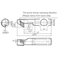Turning Toolholder THC08095