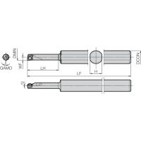 Turning Toolholder THC11617