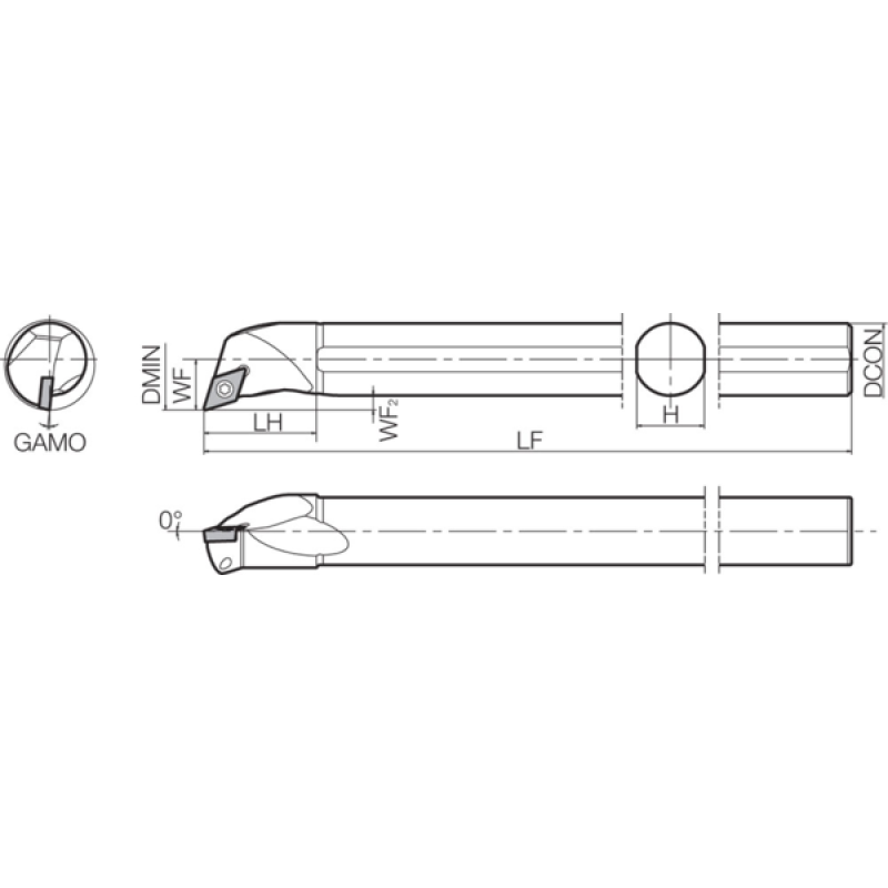 Turning Toolholder THC11763