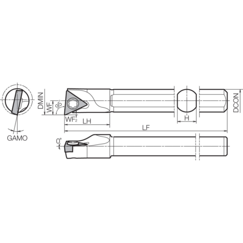 Turning Toolholder THC11819