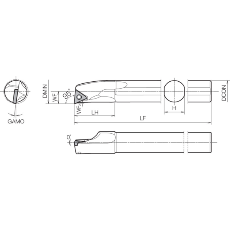 Turning Toolholder THC11838