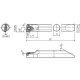 Turning Toolholder THC14607