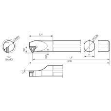 Токарний різцетримач