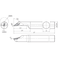 Turning Toolholder THC13435