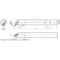 Turning Toolholder THC13493