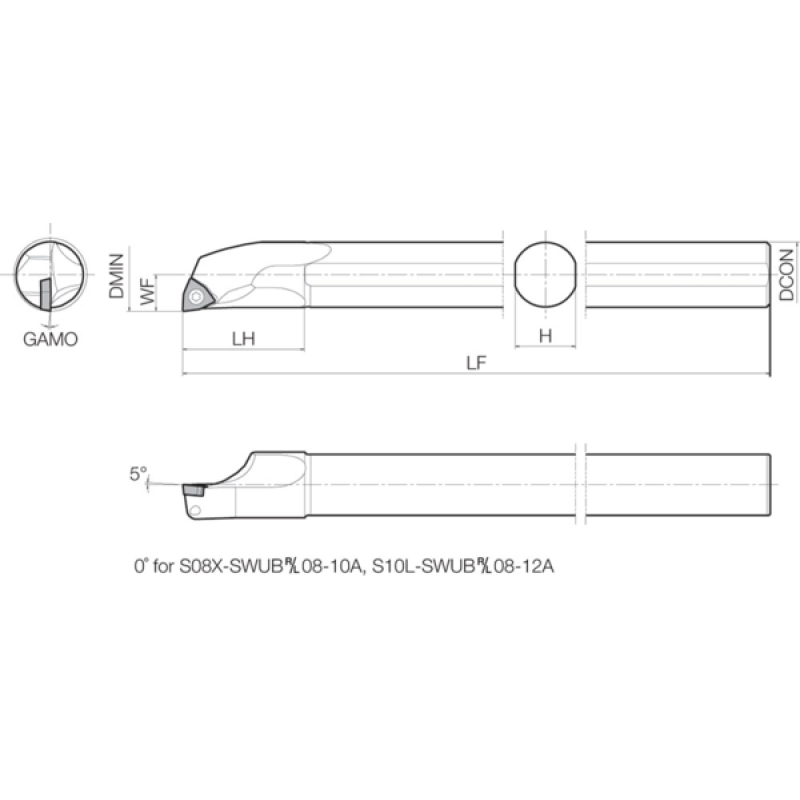 Turning Toolholder THC11987