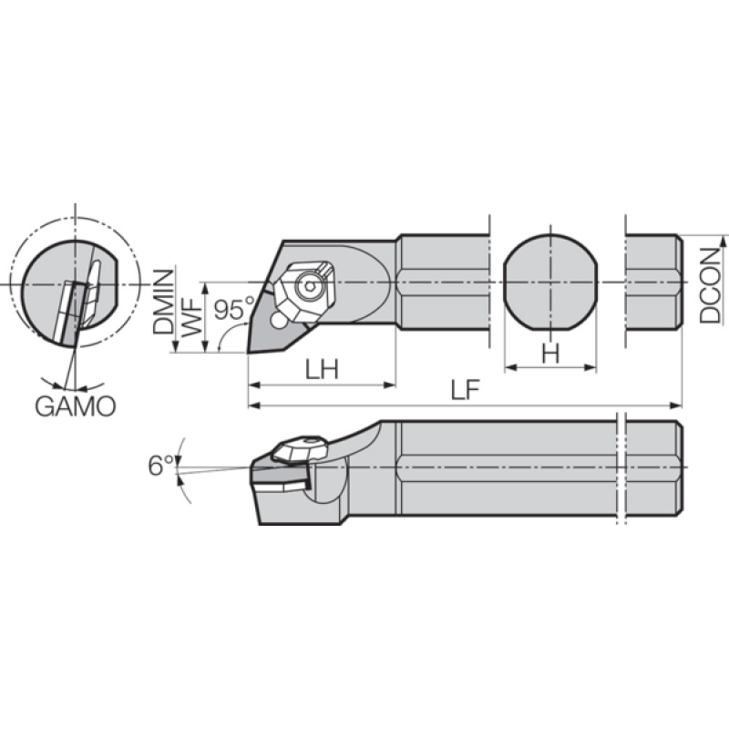Turning Toolholder THC03944