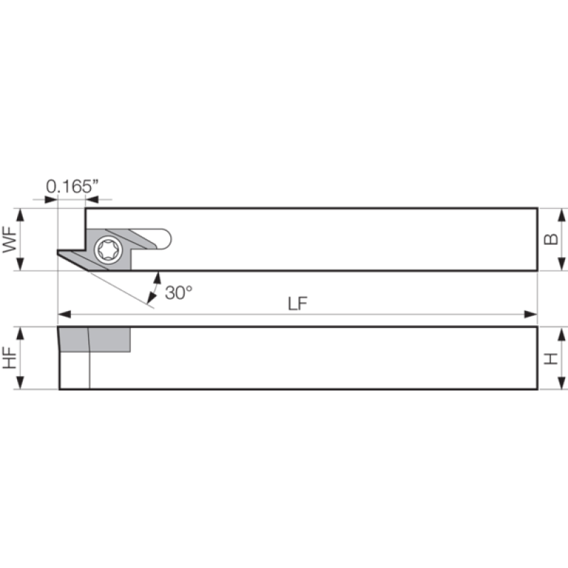Turning Toolholder THC07185
