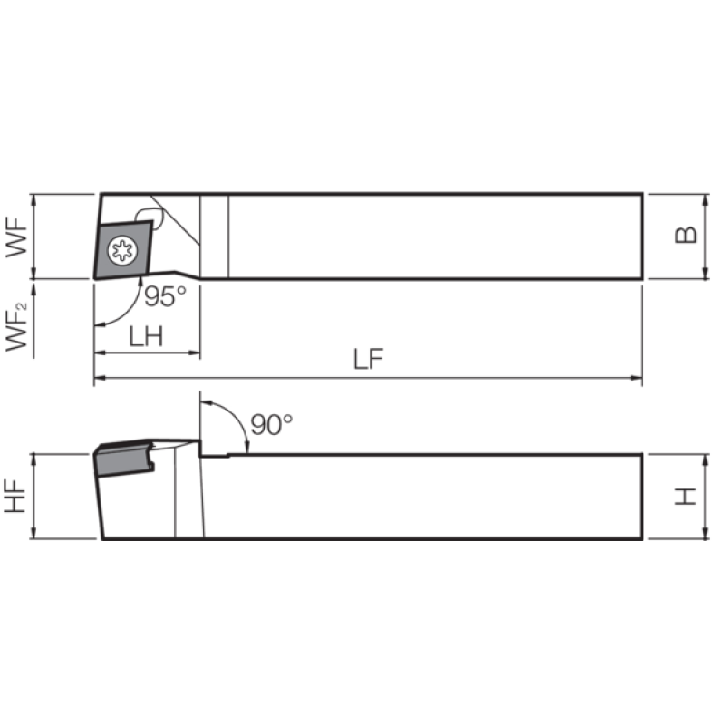 Turning Toolholder THC09328