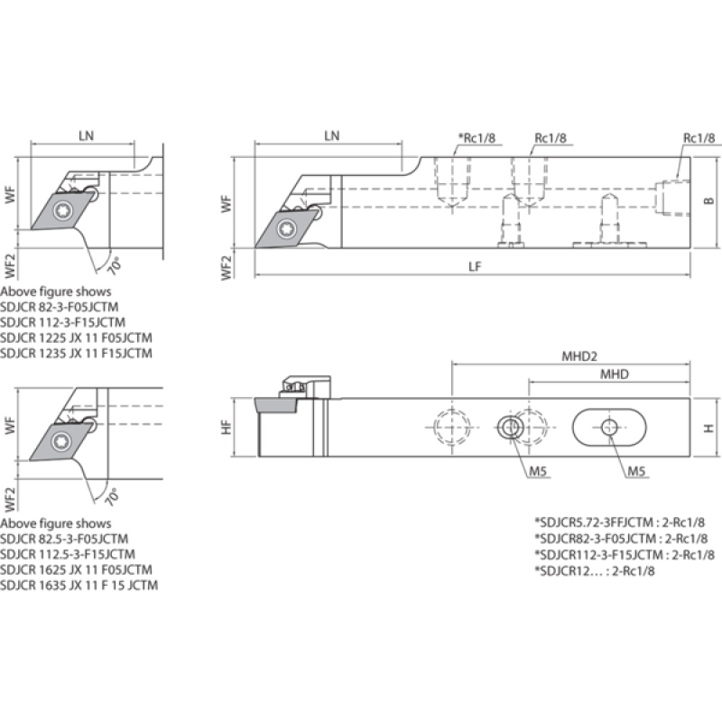 Turning Toolholder THC14961